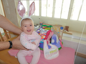 Gabrielle's 1st Easter 2011 Gabrielle's 1st Easter 2011